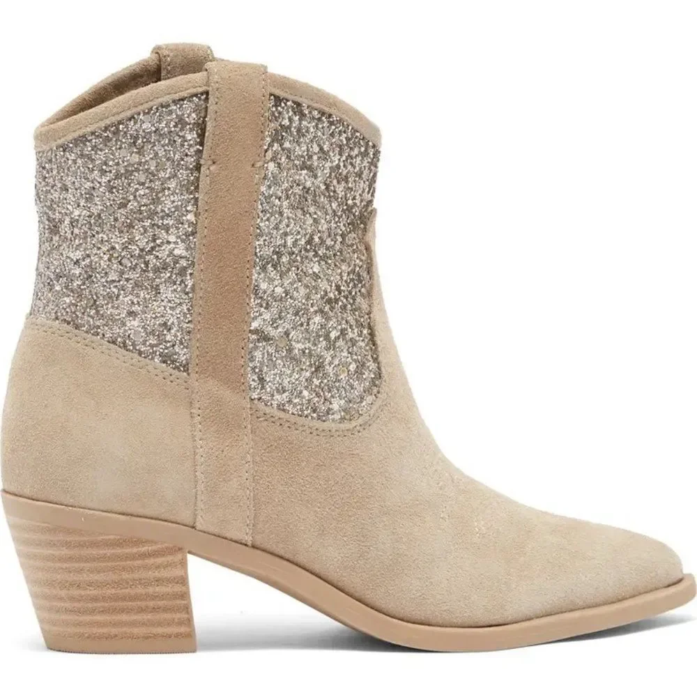 Sonya Glitter Western Boot